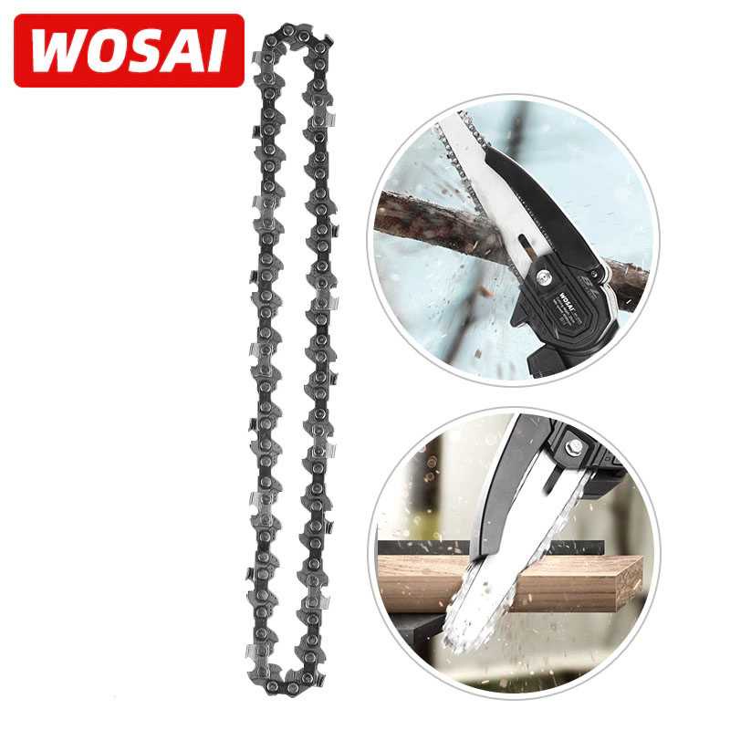 (BISA COD) FTIHSHP WOSAI Rantai Gergaji Senso Chainsaw Chain Part 4 Inch - JT-4