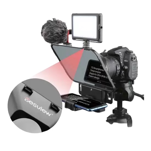 Desview T3 Teleprompter for DSLR MIRRORLESS Camera