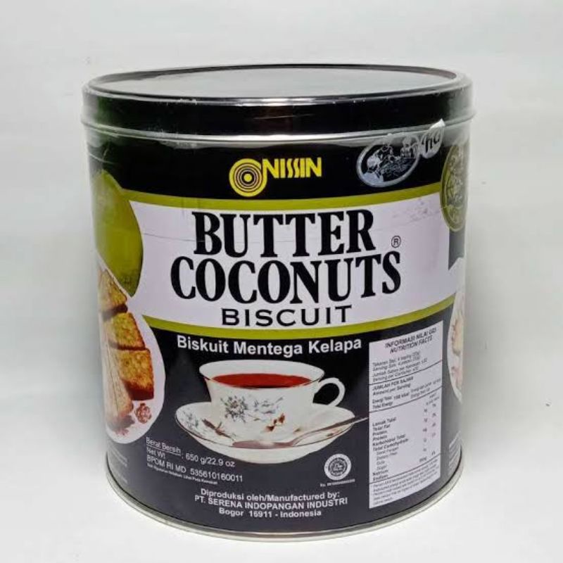 

Nissin Butter Coconut Kaleng 650gr