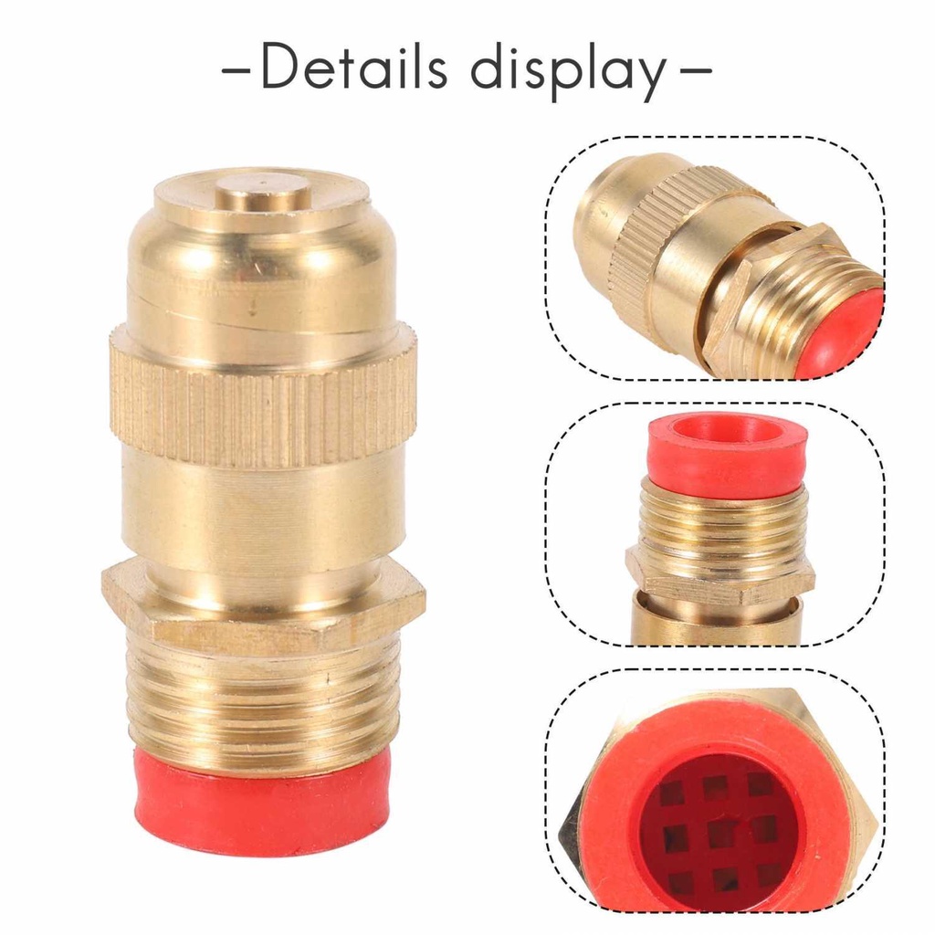 Nozzle Spray Penyiram Taman Water Nozzle with Filter 1/2 Inch - ZW12 - Golden