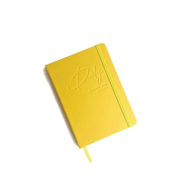 

Terlaris Daily Journal (Notebook) Jose Carol (Blank Unlined Pages) Yellow