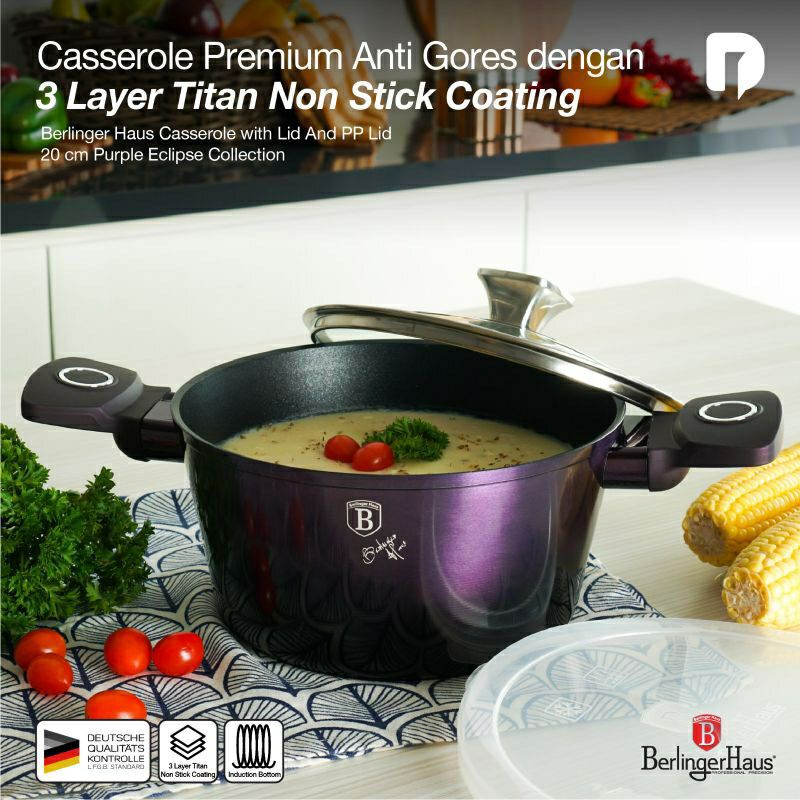 Panci Berlinger Haus Casserole Premium