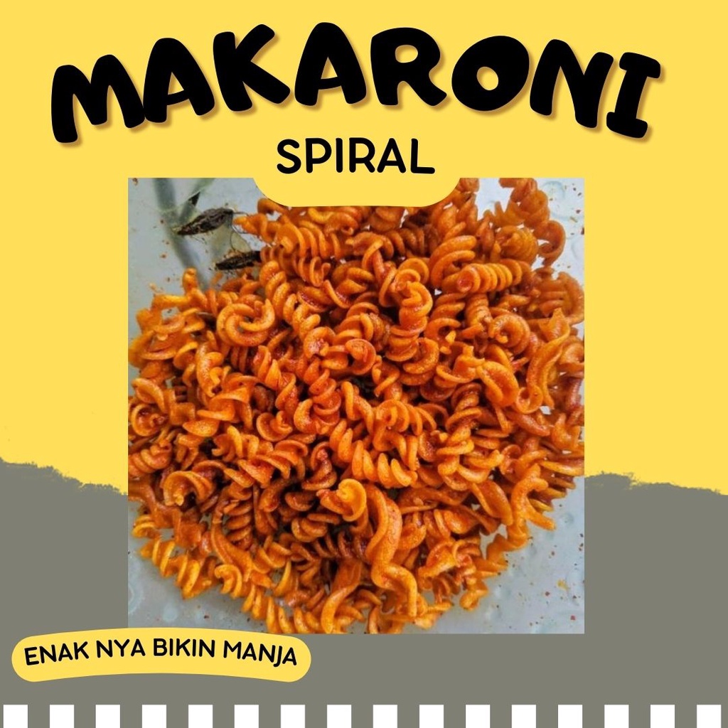

MAKARONI KEMASAN 40gr MURAH RASA TERJAMIN / MAKARONI 40gr BARRA SNACK