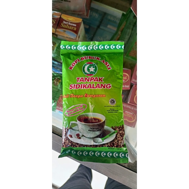 

Kopi Tanpak Kopi Robusta Bubuk Asli Sidikalang 100% HALAL (100 gr)