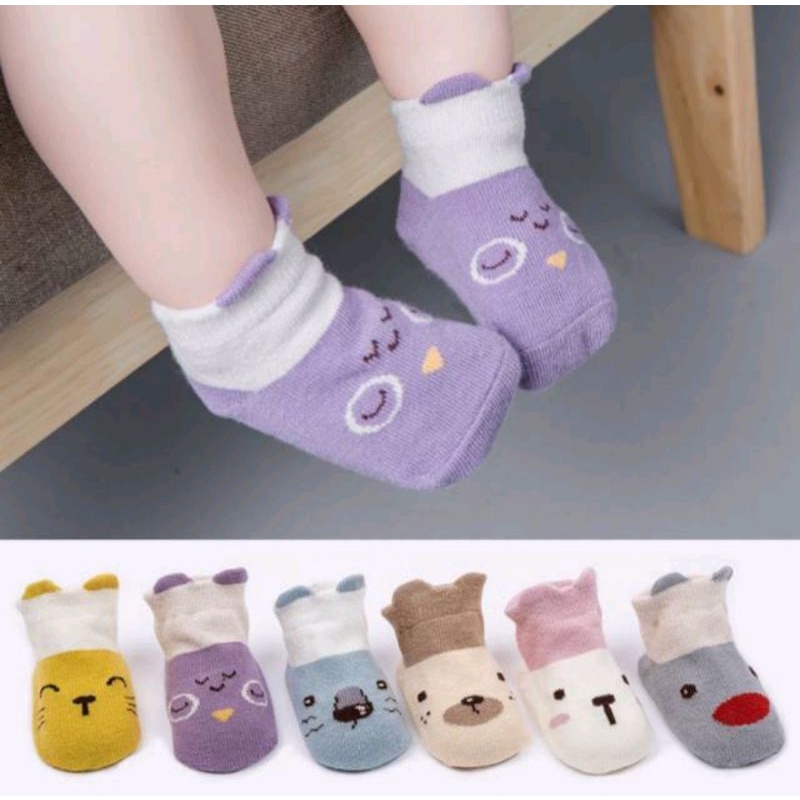 Kaos Kaki Bayi Pendek Karakter 6575 Kaos Kaki Anak Perempuan Laki Laki Motif