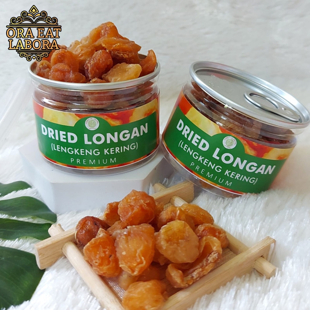 

Can Dried Longan Impor Lengkeng Kering Thailand Kualitas Premium - Ora Eat Labora