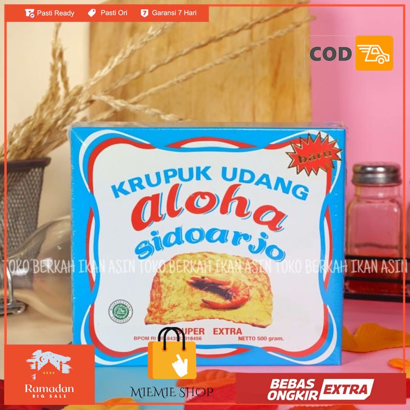 

Kerupuk Udang Aloha / Krupuk Sidoarjo - Box Biru