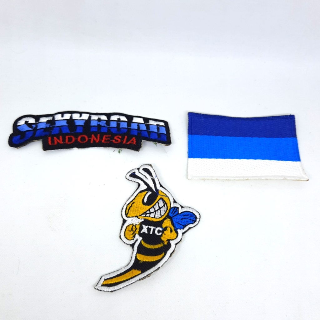 XTC SMALL PATCH BORDIR Exalt to Coitus