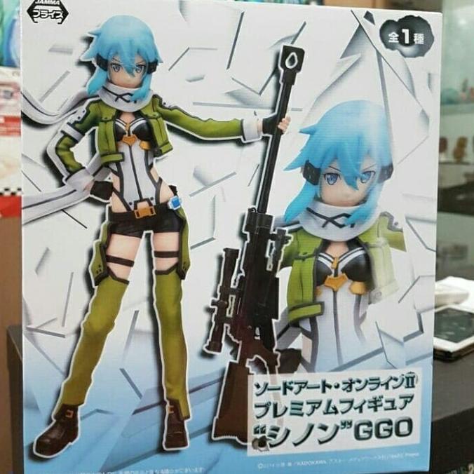 PVC Sword Art Online SAO SINON Sega PHANTOM BULLET FIGURE