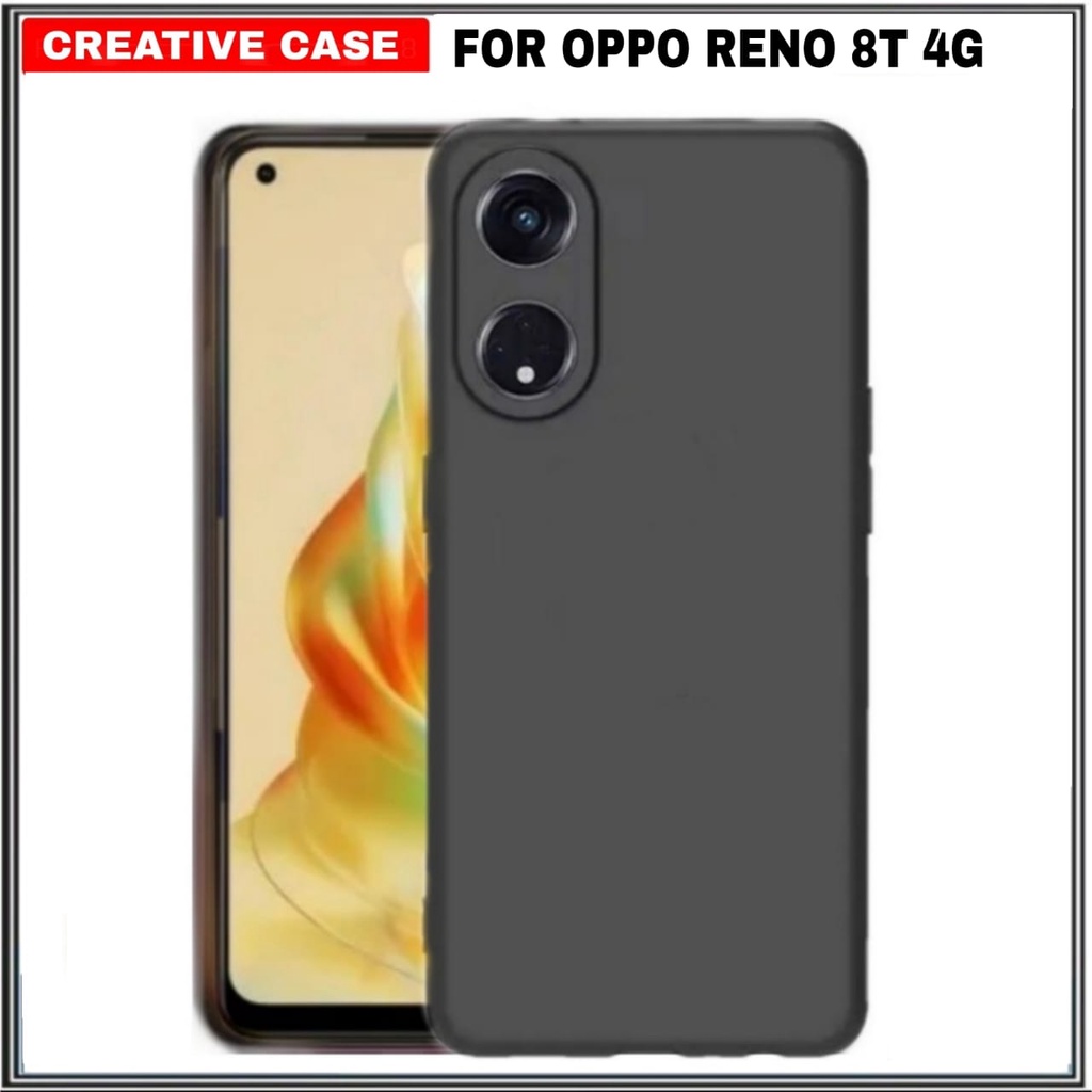 Soft Case OPPO RENO 8T 4G Case Ultra Slim Premium - OPPO RENO 8T 4G