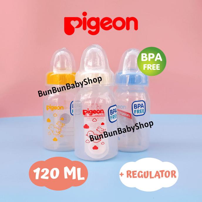 BRG BARU PIGEON 120ml+REGULATOR Botol Susu Bayi Perlengkapan Baby New Born Dot