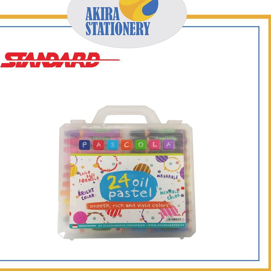 

✨Original✨ CRAYON / OIL PASTEL CRAYON STANDARD PASCOLA 24 (24 WARNA) gas !!