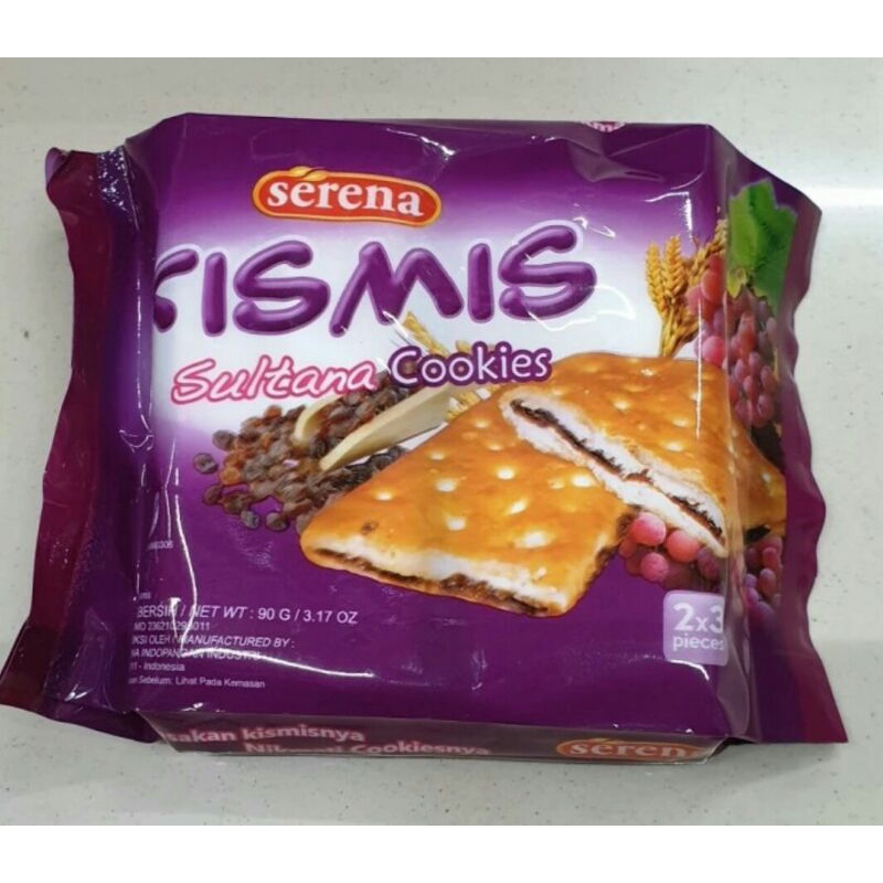 

Serena Kismis Sultana Cookies 90gr