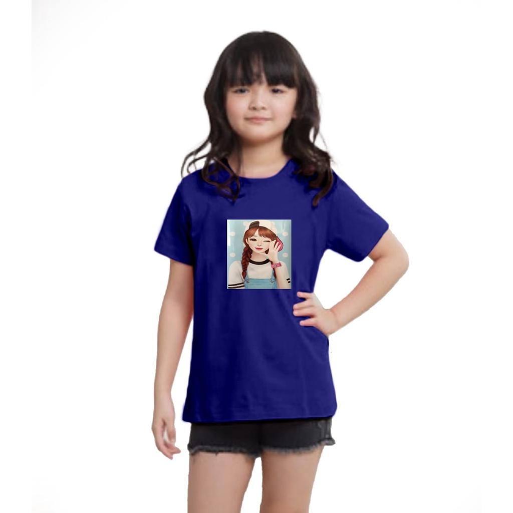 KAOS ANAK PEREMPUAN MURAH 1.10 TAHUN