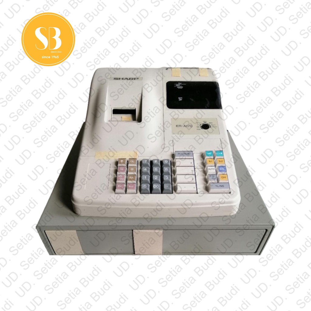 Mesin Kasir dengan POS Sharp XE-A180 400 PLU Cash Register Asli Jepang Baru