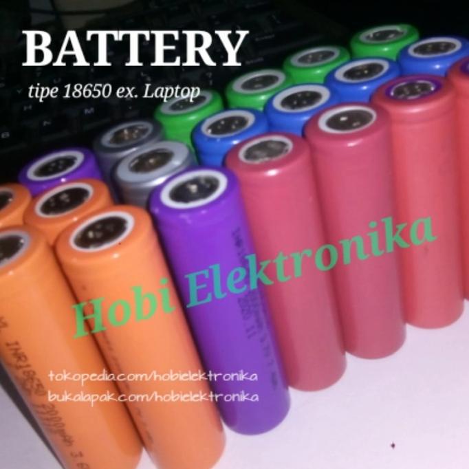 (HOBIE) BATTERY BATEREI 18650 COPOTAN LAPTOP