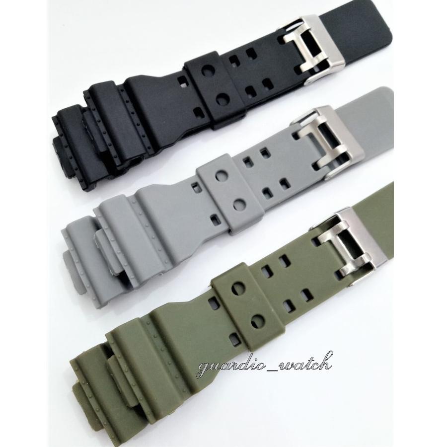 [KLP.14Ma23ᴶ] Strap tali karet rubber jam tangan G SHOCK DIGITEC 4020T DA4112T DG2112T
