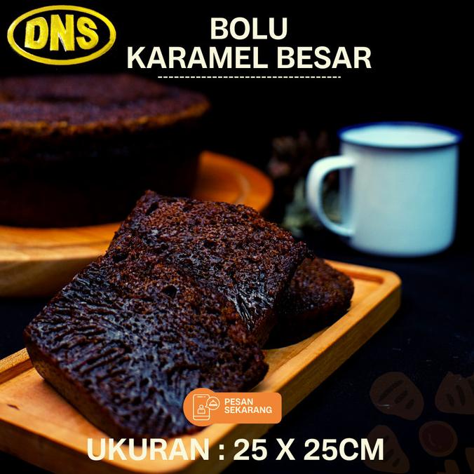 

Bolu Karamel Sarang Semut Besar / Cake Caramel / Kue Lebaran Homemade