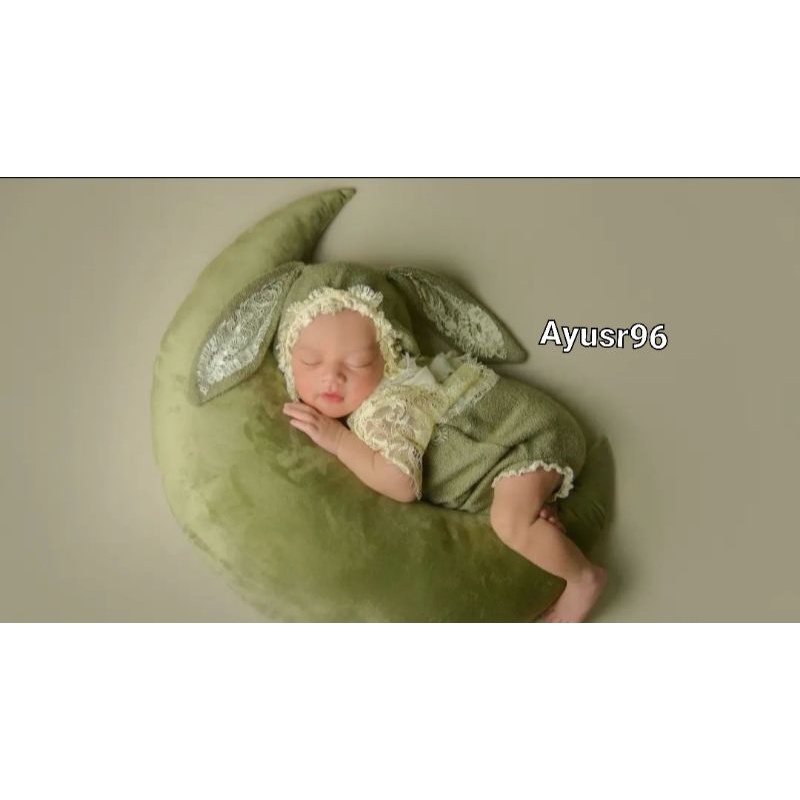 SET BANTAL MOON&amp;STAAR PROPERTI  FOTO BABY NEWBORN