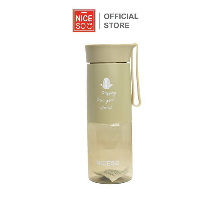 tempat minum anak NICESO Official Water Bottle 0318 - Cokelat B0A2 botol minum anak lucu anti tumpah