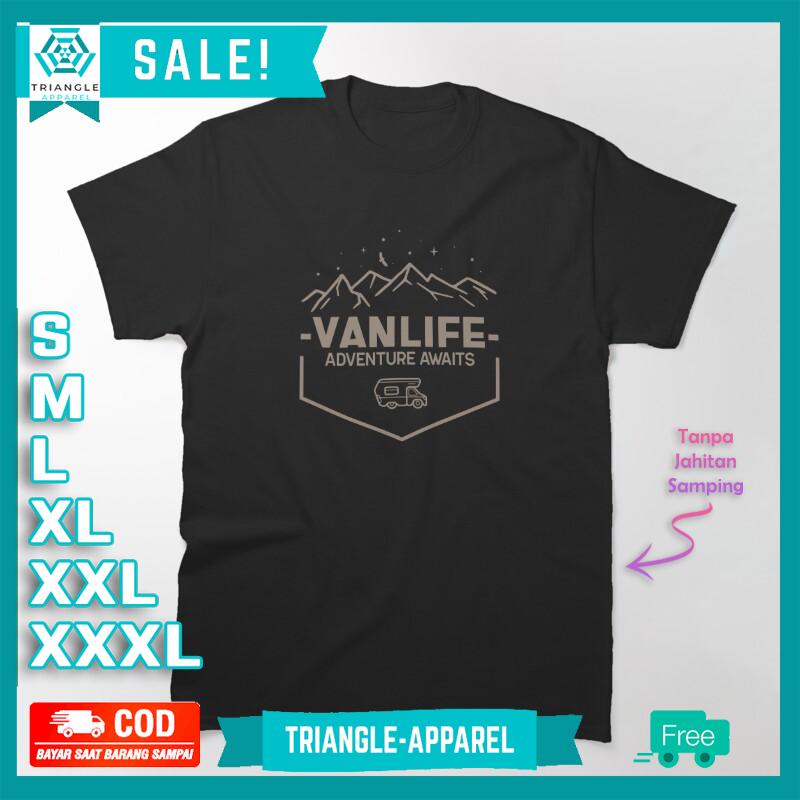 Baju Kaos Pria vanlife adventure awaits 292