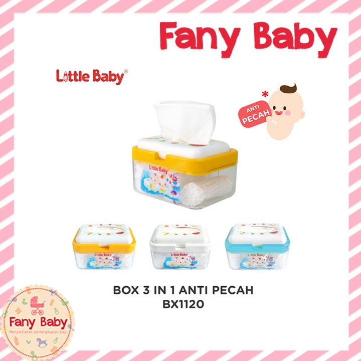 LITTLE BABY BOX 3 IN 1 MULTIFUNGSI ANTI PECAH