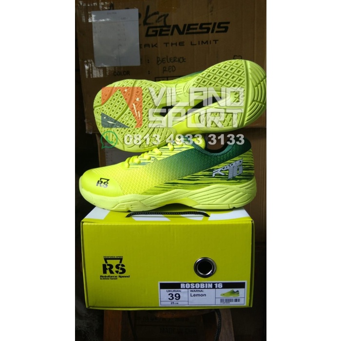 {MentariStore} Sepatu Badminton RS ROSOBIN 16 - 37 Berkualitas