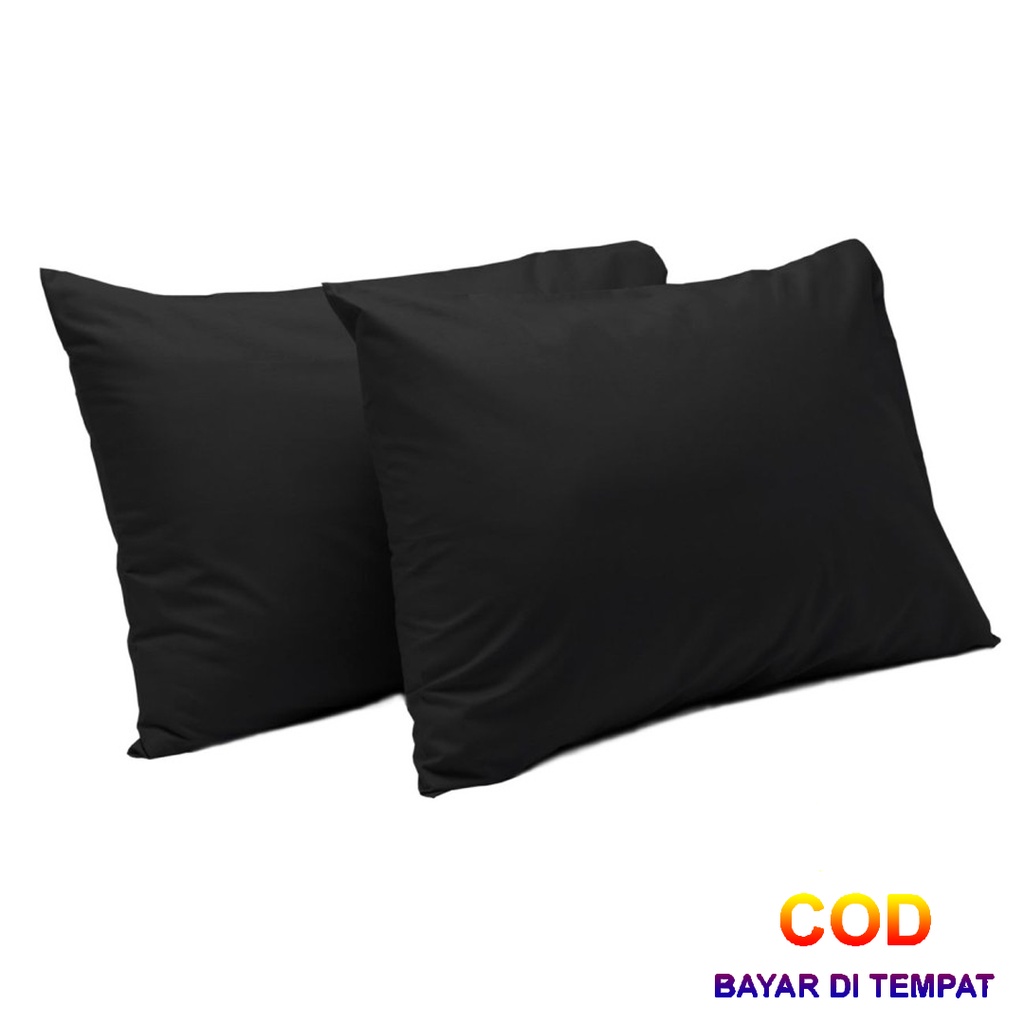 ✅COD Sarung Bantal Tidur 45x65 Cushion Pillow Kain Katun Polos Embos Perlengkapan Decor Dekor Dekorasi Kamar Rumah