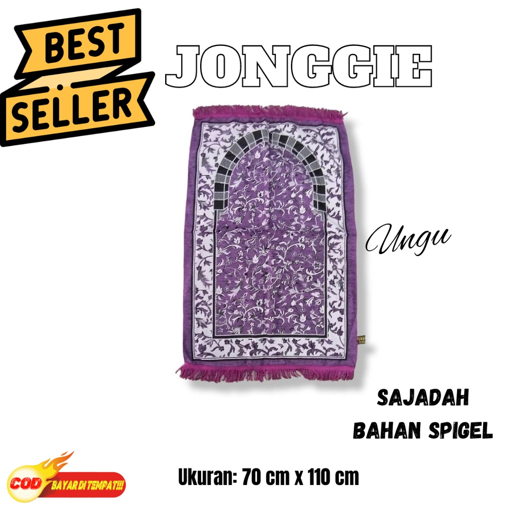 Terbaru Sajadah Bludru Spigel Turkey 70 CM X 110 CM Sajadah Dewasa Termurah Bisa COD