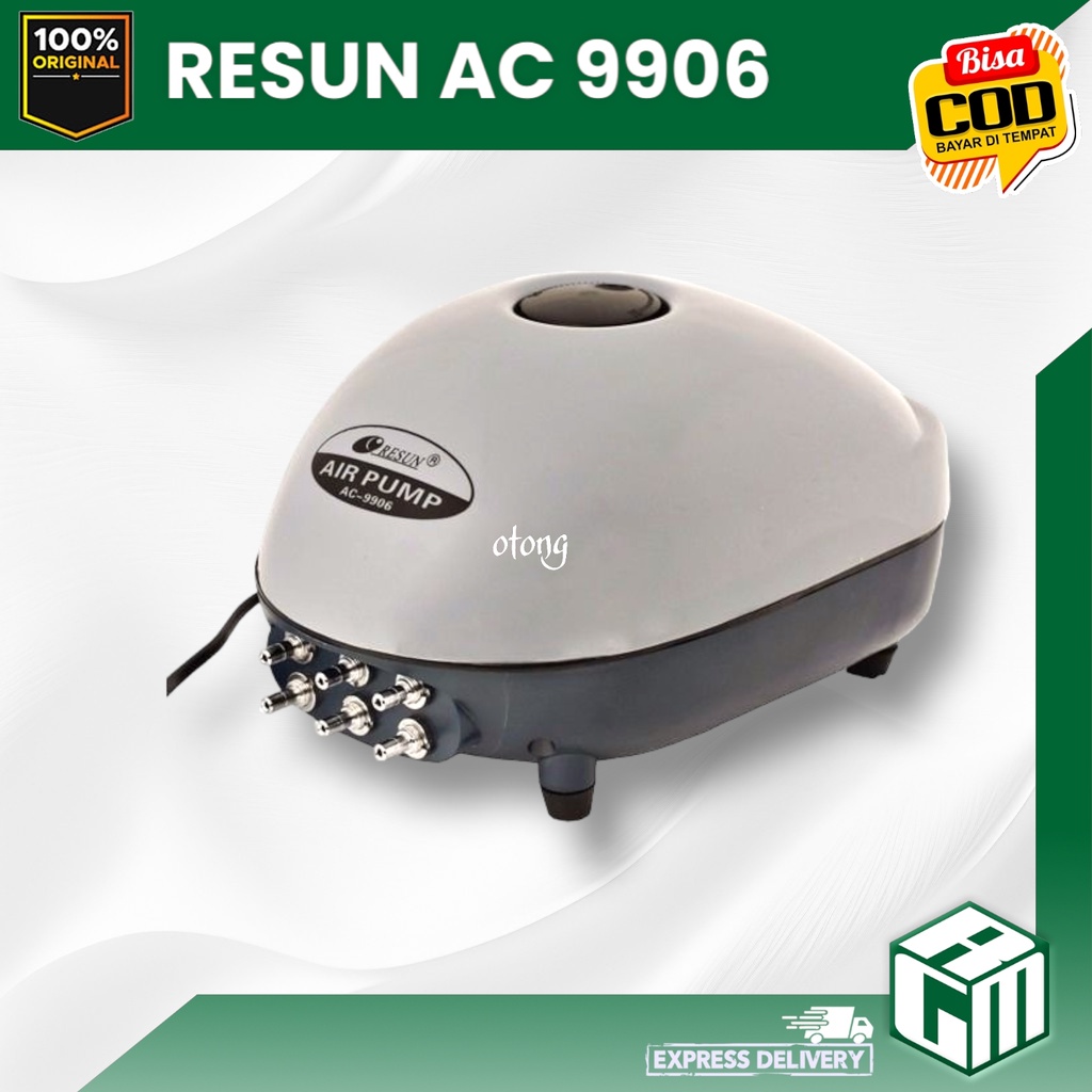 RESUN AC 9906 AC9906 MESIN AERATOR GELEMBUNG UDARA AQUARIUM