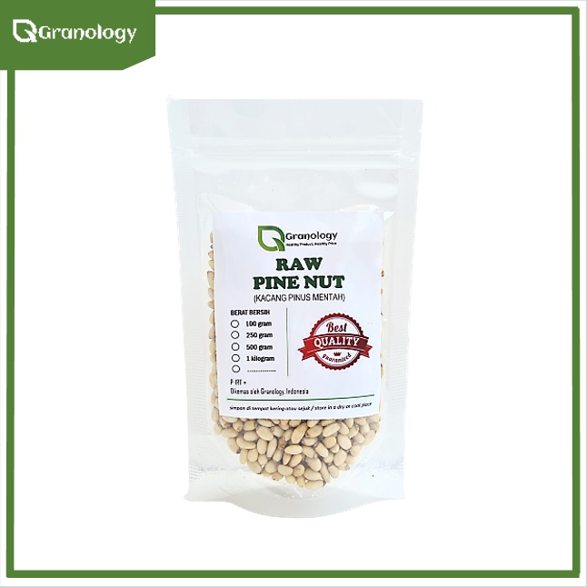 Kacang Pinus Mentah / Raw Pine Nut (100 gram) by Granology