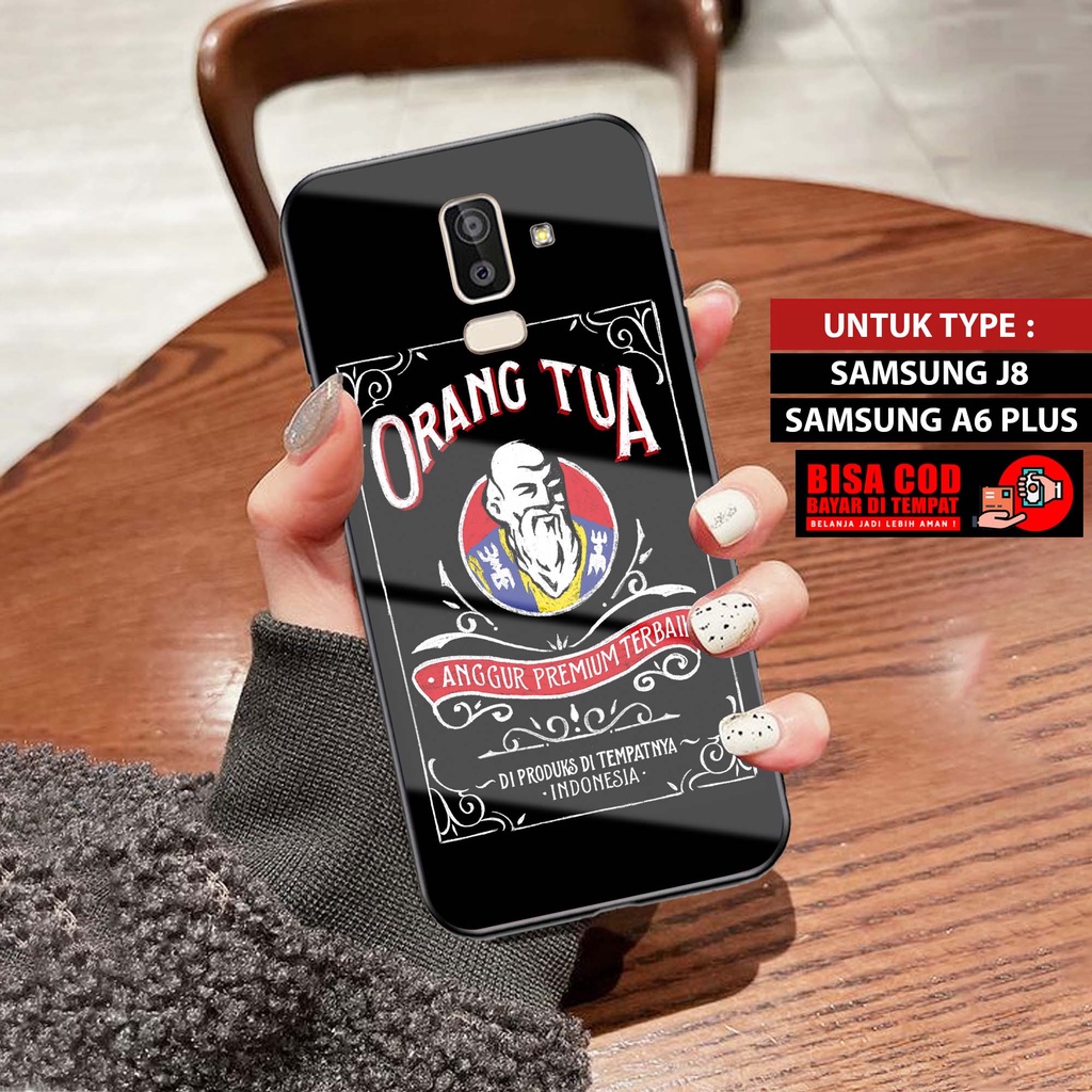 Case Samsung J8 / A6 Plus - AGM CASE - Fashion Case hp Samsung J8 - Casing hp Samsung A6 Plus - Sili