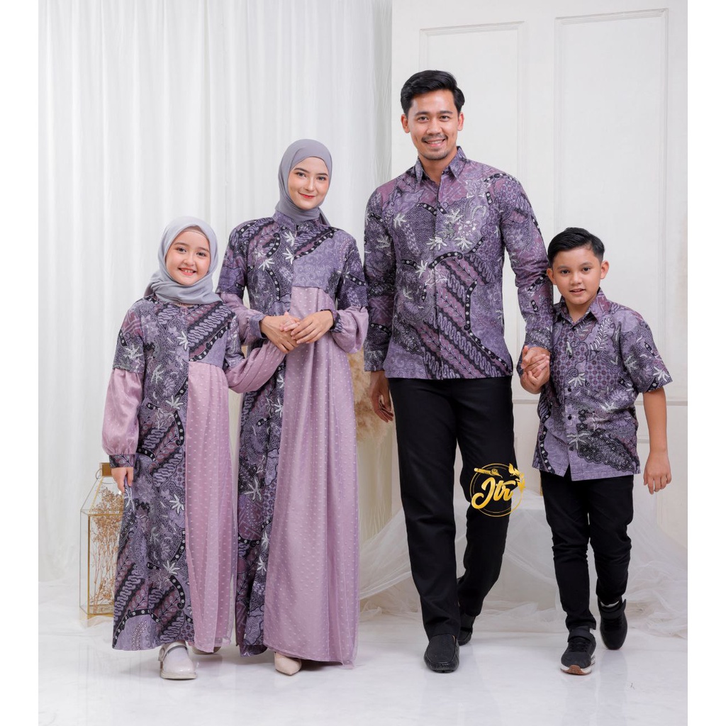 Baju Batik Kondangan Keluarga Modern / Seragam Batik Keluarga Family Pesta Pernikahan Kekinian