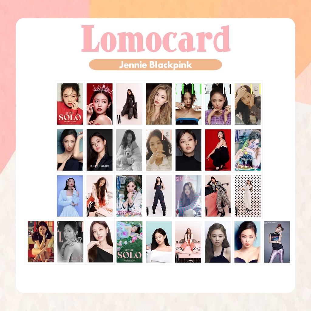 Lomocard Member Blackpink