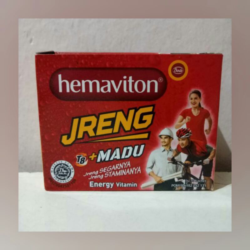 

HEMAVITON JRENG 1 PAK ISI 10 SACHET