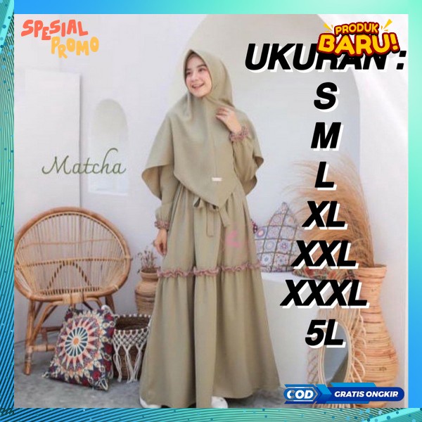 Baju Gamis Dewasa Jumbo Dress Baju Muslim Remaja Import Premium Bju Muslimah Games Mewah Model Terba
