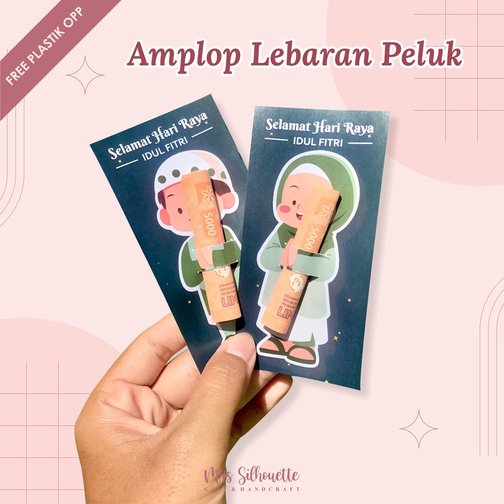 

AMPLOP LEBARAN PELUK UANG VIRAL / IDUL FITRI / ANGPAU
