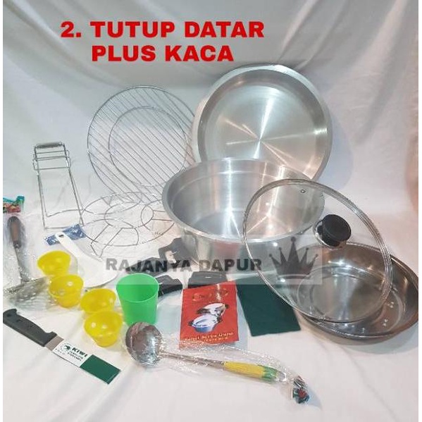 LANGSUNG KIRIM Panci serbaguna toyopot - panci tatung toyopot - toyopot tutup double atau single - m
