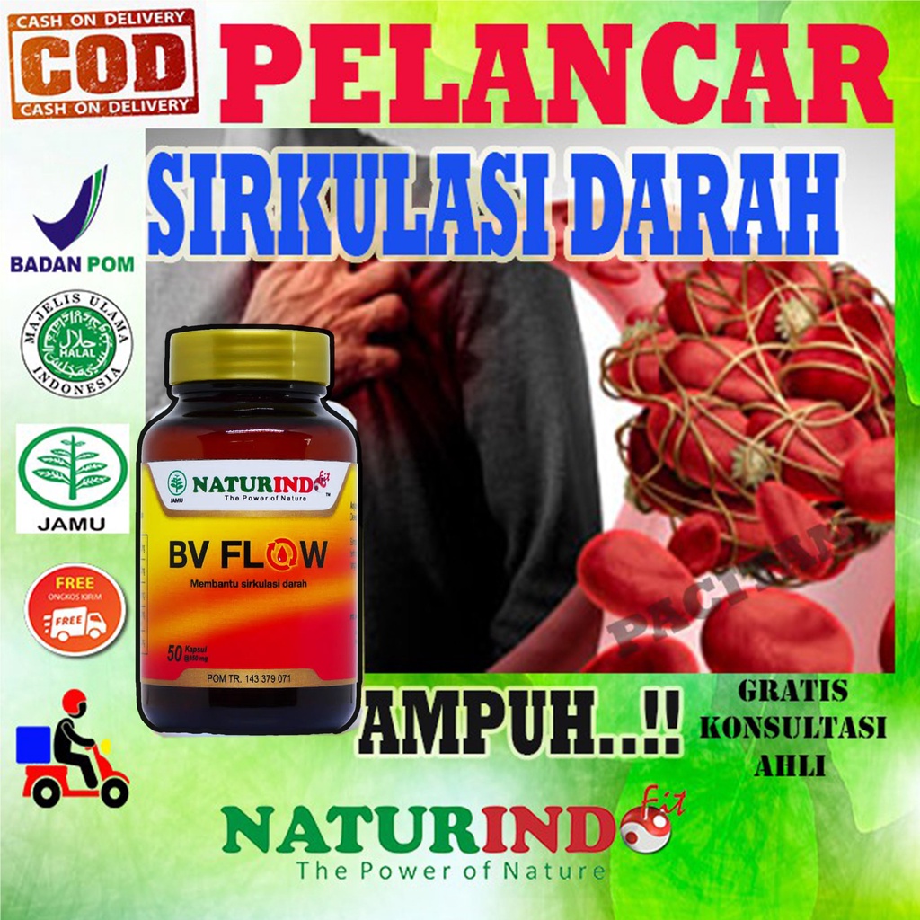 OBAT PENYUMBATAN PEMBULUH DARAH PELANCAR SIRKULASI DARAH VARISES HERBAL AMPUH BV FLOW COD