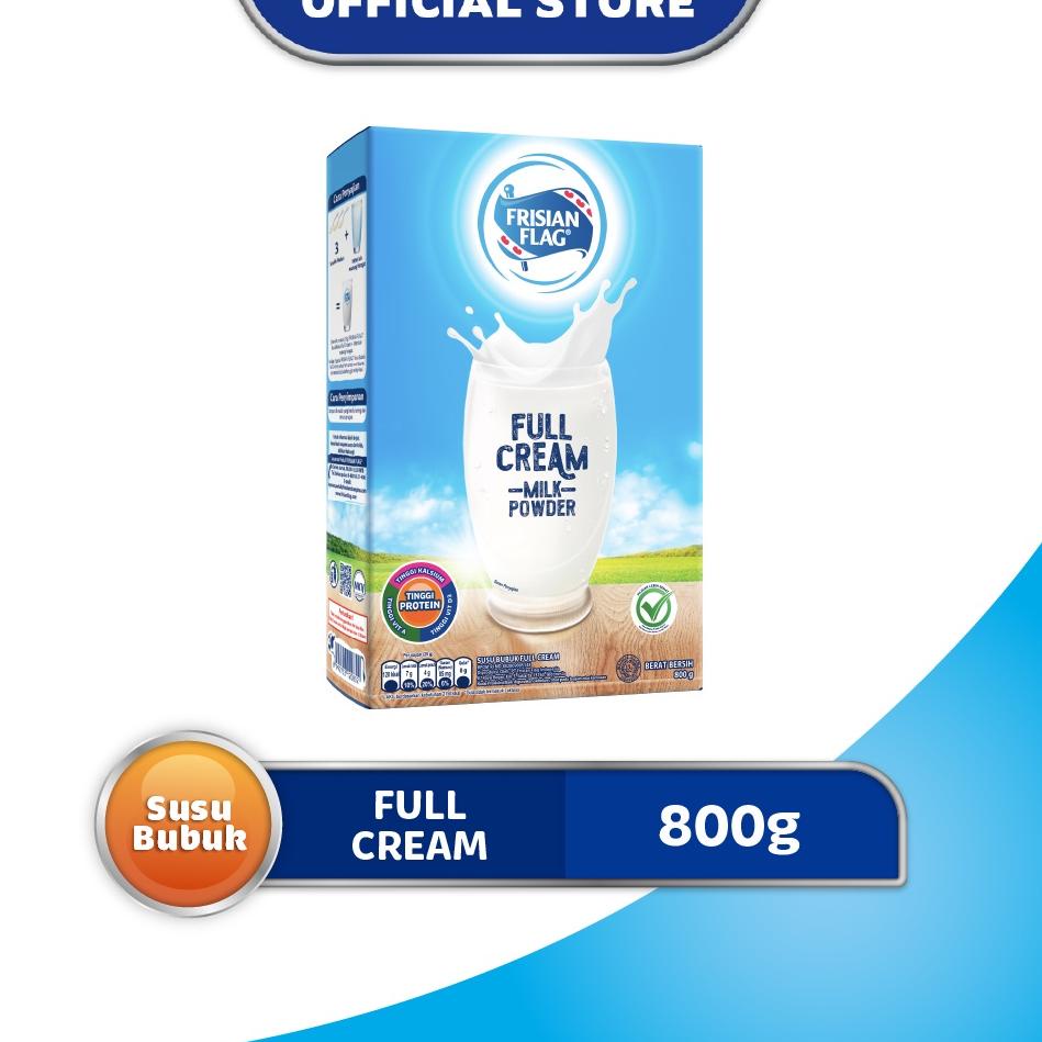 

ORIGINAL% Frisian Flag Susu Bubuk Fullcream Purefarm 800 gr