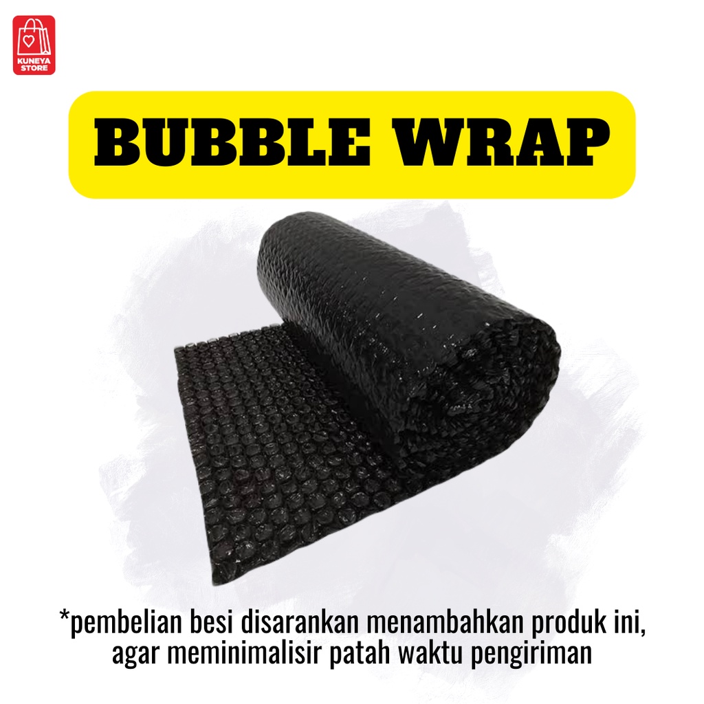 

Bubblewrap Bubble wrap plastik wrap besi gorden full set wrap packing aman
