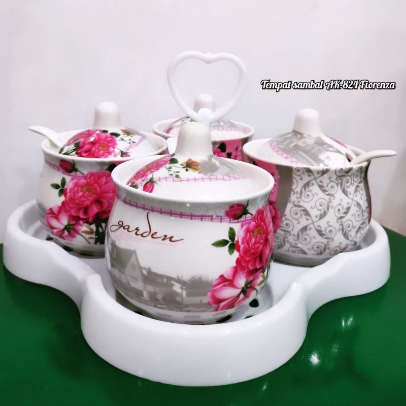 tempat sambal keramik fiorenza