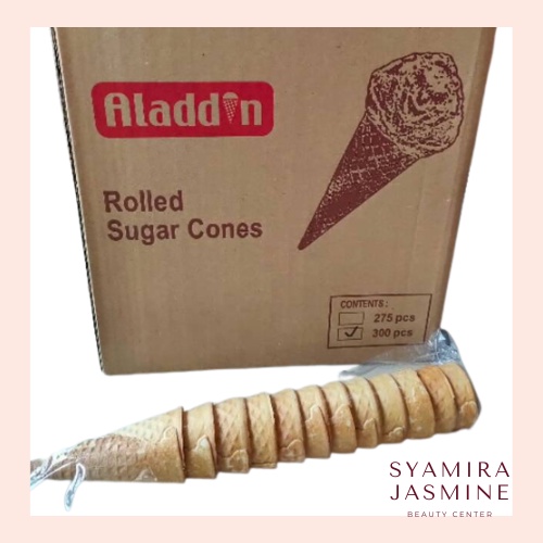 

Cone Es Krim Aladdin Rolled Sugar Cone Ice Cream Waffle