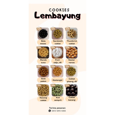 

Lembayung Cookies - Aneka Kue Kering