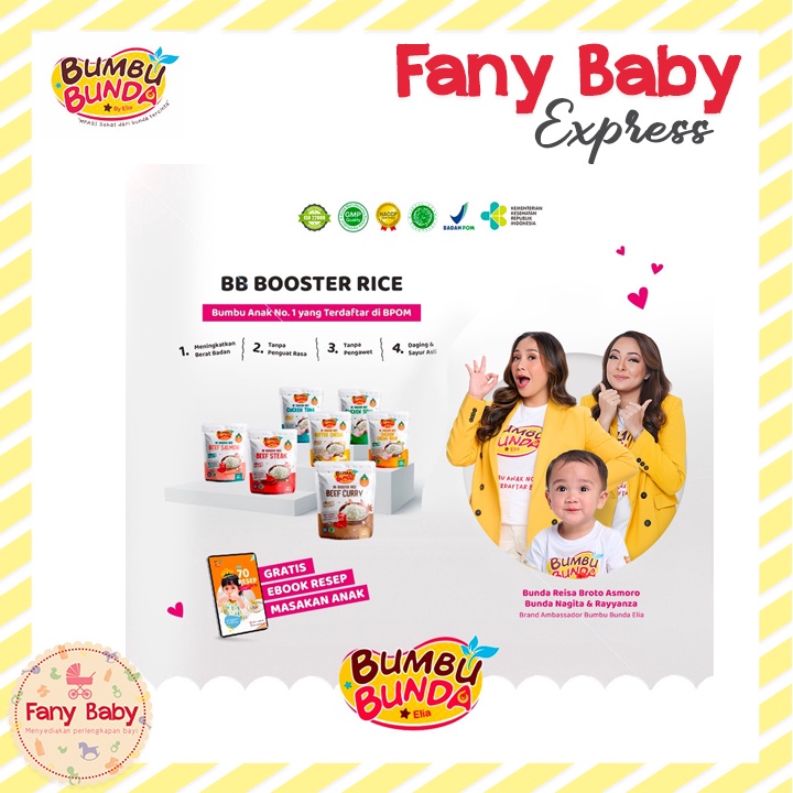 BUMBU BUNDA ELIA BB BOOSTER RICE - BOOSTER BERAS MPASI