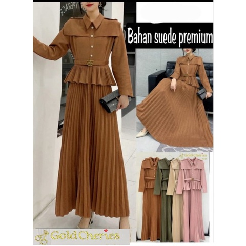 Gakor Gamis Suede Import by Cheries