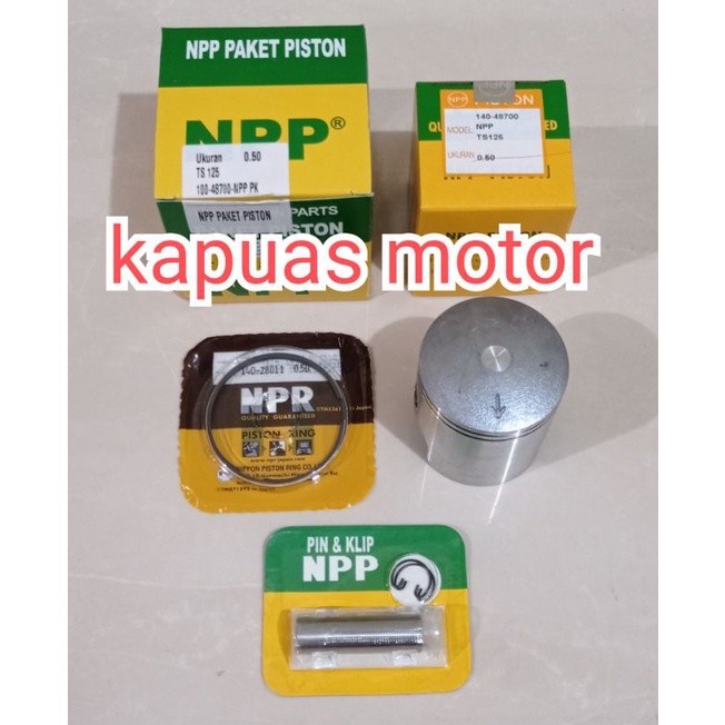 (FreeOngkir) Piston Kit Seher Paket Suzuki Ts 125 Os Std 25 50 75 100 Original Npp Terlaris