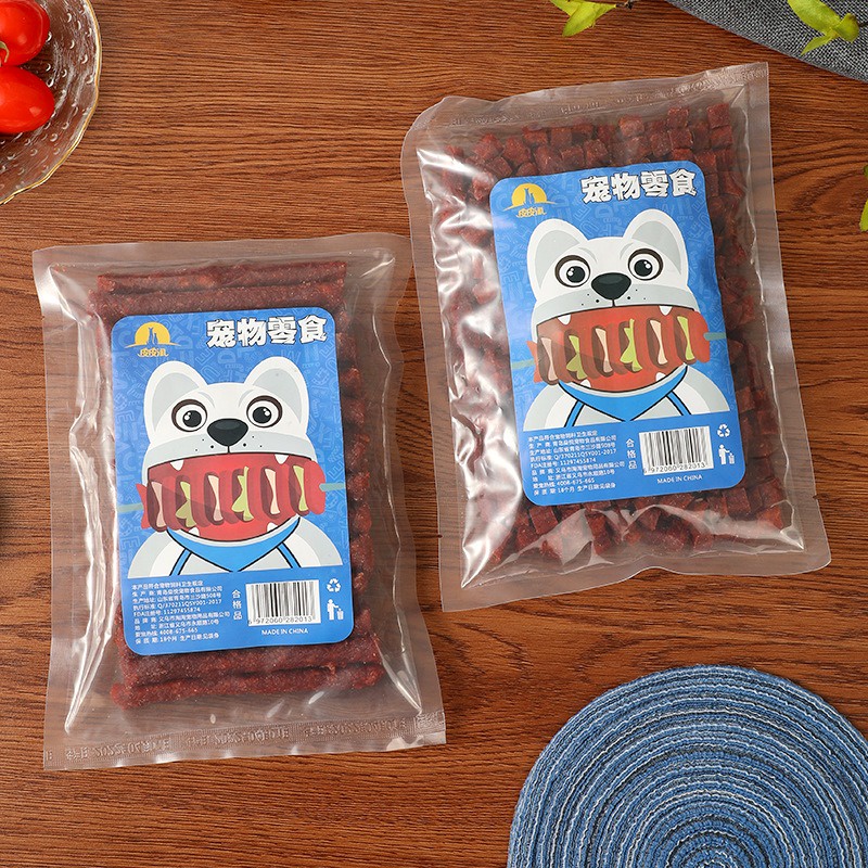 DONGWU 450gr SNACK CEMILAN DOG HEWAN ANJING KUCING RASA SAPI DAGING RICH MEAT BEEF FLAVOR CEMILAN