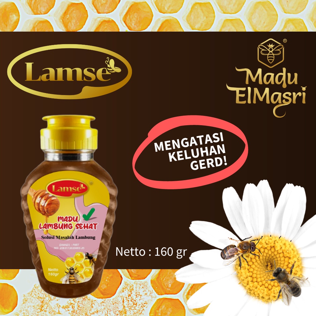 

MADU HERBAL LAMSE ELMASRI / MADU ASLI 160 gr