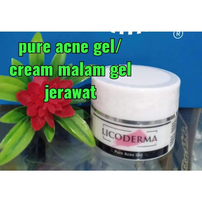 pure acne gel licoderma